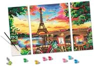 Ravensburger CreArt Spiegelbild von Paris - Malen nach Zahlen Erwachsene | DIY Malset