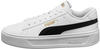 PUMA Damen Smash Platform V3 Sneaker, White Black Gold, 38 EU