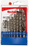 fischer Metallbohrer Set, 1 - 10 mm Durchmesser, Aufs&auml;tze f&uuml;r Bohrmaschinen,