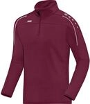 JAKO Kinder Ziptop Classico, Maroon, 164