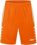 JAKO Herren Sporthose Allround, Neonorange, L