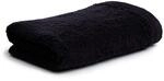 M&ouml;ve Superwuschel Handtuch 60 x 110 cm aus 100% Baumwolle, Black