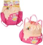BABY Born Teddy Rucksack | Verstellbare Gurte, gro&szlig;e &Ouml;ffnung, Teddy-Design