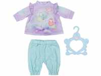 Baby Annabell Sweet Dreams Schlafanzug mit Shirt und Hose inkl. Kleiderbügel, für