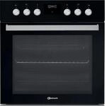 Bauknecht - HIS5 EP8VS3 ES Elektrischer Einbaubackofen - 65L Garraum -