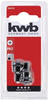 kwb 2x Rigipsbits PH2 für Leichtbauplatten (Tiefenstop, 25 mm, ISO 1173 1/4'' C 6.3)