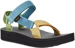 Teva Damen Midform Universal Sandale, Metallic Blue Multi, 37 EU