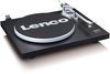 Lenco LS-500 - Hi-Fi Plattenspieler mit Bluetooth - Mit externen Lautsprechern 2 x 30