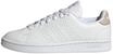 adidas Damen Advantage Sneaker, FTWR White FTWR White Wonder Taupe, 38 EU