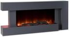 Klarstein Deko Kamin mit LED-Flammen, Elektro Kamin mit Heizung, 2000W Elektrisch,