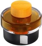 LAMY T52 Tinte mango 50ml - Tintenglas mit Tintensammelbecken - Standfu&szlig; aus