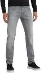 PME Legend Herren Jeans Commander 3.0 - Relaxed Fit - Grau - Grey Denim W28-W40,