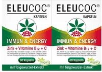 Eleucoc&reg; Immun & Energy Kapseln 2x60 Kps. - Powerkapsel f&uuml;r das Immunsystem...