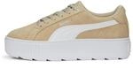 PUMA Damen Karmen Turnschuhe, Granola Puma White Puma Silver, 42 EU