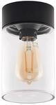 Arcchio Deckenlampe Liljana (Modern) in Schwarz aus Glas (1 flammig, E27) -