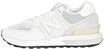 New Balance Unisex 574 V2 Lace-Up Sneaker, Grey/White, 8.5 US Men Cream
