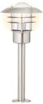 Brilliant Lampe Terrence Au&szlig;ensockelleuchte 50cm edelstahl | 1x A60, E27, 60W,
