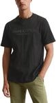 Marc OߴPolo Herren T-Shirt aus Bio-Baumwolle mit Rundhalsausschnitt, Schwarz