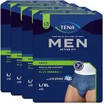TENA MEN Act.Fit Inkontinenz Pants plus L/XL blau 4X10 St