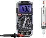 VOLTCRAFT DT-TEST-KIT 150 Hand-Multimeter digital CAT III 600 V Anzeige (Counts):