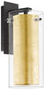 EGLO Wandlampe Pinto Gold, 1 flammige Wandleuchte, Material: Stahl, Farbe: Schwarz,