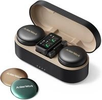 AnkerWork, M650 Kabelloses Lavalier Mikrofon, KI-Sprachrecorder | Professionelle