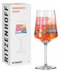 RITZENHOFF 2841010 Aperitifglas 500 ml – Serie Sommerrausch Nr. 10 mit farbenfrohem