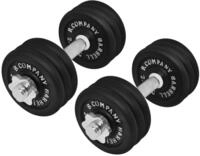 Guss Kurzhantel-Set 35Kg (2 x Kurzhantelstange 35cm und 12x2,5Kg Hantelscheiben)