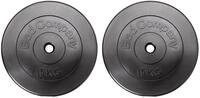 Bad Company Hantelscheiben 30/31 mm Kunststoff Paarweise (1-30 kg) oder als Set (3-90