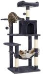 Feandrea Kratzbaum, 137,7 cm hoch, mehrst&ouml;ckiges Katzenhaus | Katzenbaum, mit 4