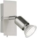 Reality Leuchten LED Spotleuchte 1-flammig mit An/Aus Schalter inklusiv 1 x GU10 3,0