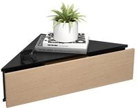 VCM Nachtschrank | Wandschublade | Wandboard | Eckregal |Nachttisch | Ma&szlig;e ca. H. 15