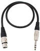 Sommer Cable Basic+ 60cm Audioadapter Kabel XLR Buchse 3-pol auf Klinke 6,3mm...