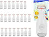 MamboCat 24er Set Weck Gläser 1062ml 1 Liter Saftflasche mit 24 Glasdeckeln, 24