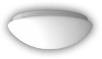 Deckenleuchte rund, Opalglas matt, &Oslash; 20cm