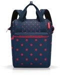 reisenthel allrounder R mixed red dots &ndash; Rucksack und Tragetasche in einem &ndash; Mit