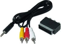 TechniSat Klinken-Cinch/SCART Adapterset f&uuml;r TechniSat Receiver (passend zu