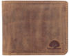 Greenburry Vintage Geldbörse Leder 11 cm