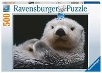 Ravensburger Puzzle - S&uuml;&szlig;er Kleiner Otter - 500 Teile Puzzle