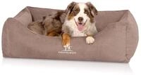 Knuffelwuff orthop&auml;disches Hundebett mit F&auml;cher-Wendekissen Baltimore 100 x...