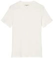 Marc O'Polo Denim Damen T-Shirt mit Stretch-Anteil Slim Fit, Wei&szlig; (Scandinavian