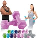 Miweba Sports Neopren Hantelset NKH100 | 𝐏𝐫𝐨𝐟𝐢 Hantel - Hexagon