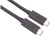 PremiumCord USB4™ Typ C Kabel, Thunderbolt 3, 8K@60Hz, Datenkabel UltraSpeed bis zu