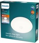 PHILIPS myLiving LED Mauve Deckenleuchte mit Bewegungsmelder, Wei&szlig;
