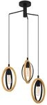 EGLO Pendelleuchte Basildon, 3 flammige H&auml;ngelampe Vintage, Industrial