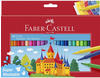 Faber-Castell 554204 - Filzstifte Set Castle, 50er Kartonetui, auswaschbare