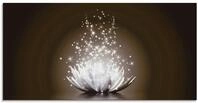 ARTland Wanddeko Glasbilder Wandbild Glas Bild einteilig 60x30 cm Querformat...