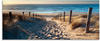 ARTland Glasbilder Wandbild Glas Bild einteilig 125x50 cm Querformat Strand Meer