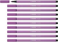 STABILO - Premium-Filzstift - Pen 68 | 10er Pack, pflaume