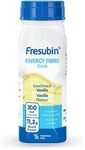 Fresenius Kabi Fresubin Energy Fibre Drink Vanille Trinkflasche, 4 x 200 ml,...